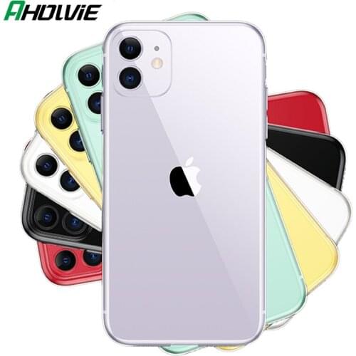 Camera Protection Clear Case For iPhone 11 Pro Max 12 Mini XS X XR 8 Plus 7 SE 2020 6 Luxury Soft Silicone Phone Cover Accessory