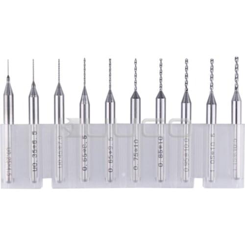 10 PCS/LOT CNC Engraving Bits/Carbide Tool/Milling Tools/Drill Bit for PCB/SMT/CNC/mold/plastic/copper/stainless steel etc