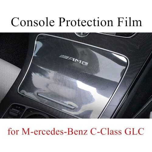 3 pieces for M-ercedes-Benz C-Class GLC level Protection Film Screen Protector Console