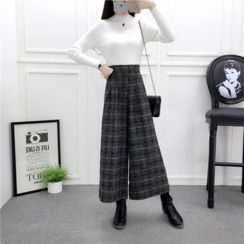 Женские брюки в клетку AILINGE China At AliExpress