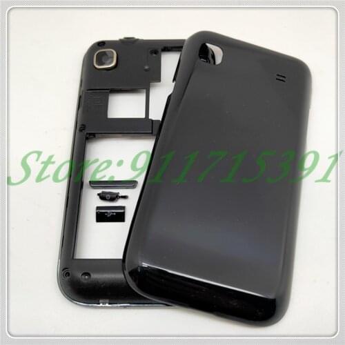 Full Housing Middle Frame Phone Housing Cover For Samsung Galaxy S i9000 GT-I9000 With Rear Battery Door+Side Button