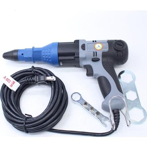 Electrical High Quality 3.2-4.0-4.8-6.4mm 220V Electrical Riveter Gun Electrical Riveting Tool Made In Taiwan