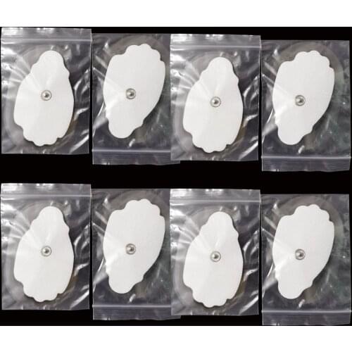 Electrode Pads for Tens Acupuncture Therapeutic Pulse Massager Sticker Adhesive Replacement Patch Massage Pad Conductive Gel