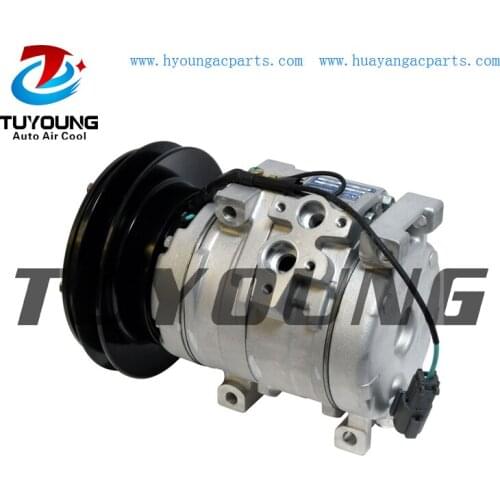 24v 10S15C AC Compressor For John Deere Komatsu Kobelco Hitachi CO 11301C 20Y9796121 4472204052 4210731221 20Y9796120