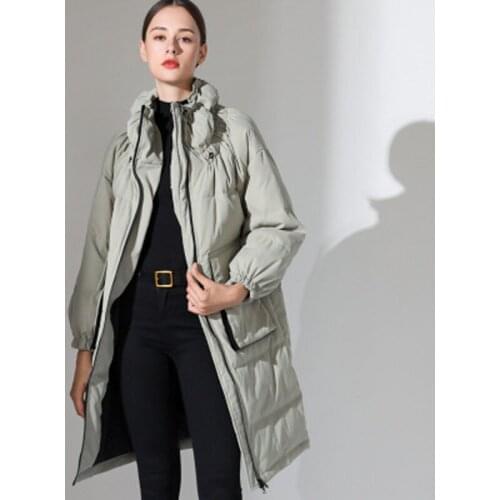 Women White Duck Down Jacket latest Women Winter Jacket Long Coat for Women Down Parka Warm Female Clothes