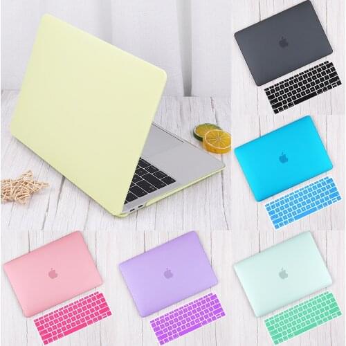 Matte Plastic Hard Shell Cover for MacBook Air 13 inch A2337 A2179 2020 Pro 13 16 Touch bar A2141 A2338 A2289 Case+Keyboard Skin