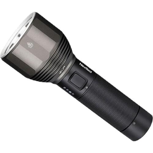 Xiaomi Multi-functional Portable Long Range Rechargeable 2000lm 380m 5 Modes LED Flashlight Type-C Seaching Torch for Camping