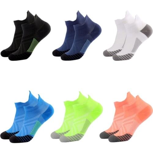 Men/Women Sport Athletic Ankle Socks Thin Breathable Quick Dry Outdoor Fitness Running Compression Low Cut Sock
