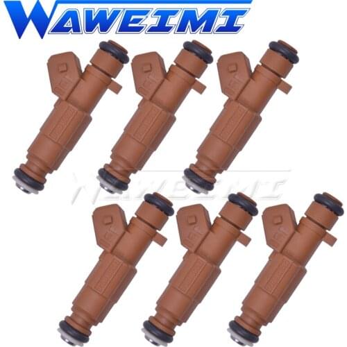 WAWEIMI Brand New 6x Fuel Injector Nozzle 0280156282 For Chevrolet Chery Tiggo A5 Good Perfonrmance Fuel Nozzle