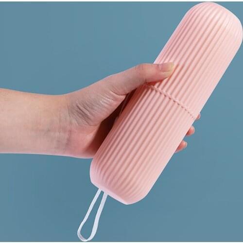 Portable Toothbrush Storage Box for Car Travel Household Bathroom Accessories Toothbrush Holder Travel Storage Rack