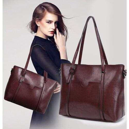 Luxury handbags women bags Soft Leather Messenger women Bag Large Shopper Totes inclined shoulder bag Sac A Main bolsa feminina