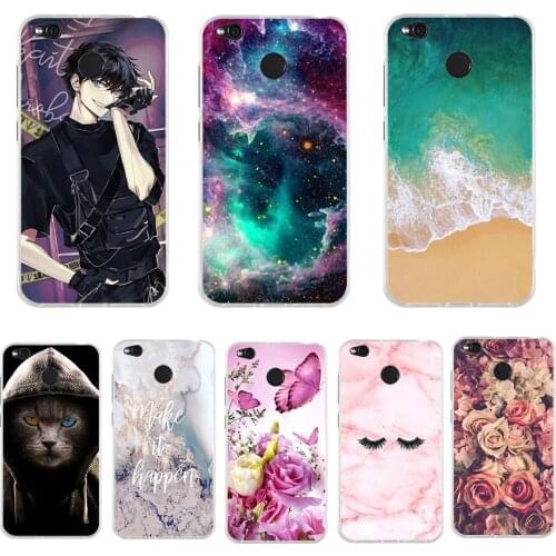 Phone Cases For Xiaomi Redmi 4X Case Cute Silicone Soft TPU Back Cover For Xiomi Redmi 4X Redmi4X Case Hongmi 4X Coque Funda