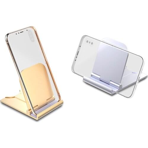 Mobile Phone Holder Desktop Folding Small Simple Bracket Portable Universal Tablet Computer Stand Adjustable Multi-angle Stand