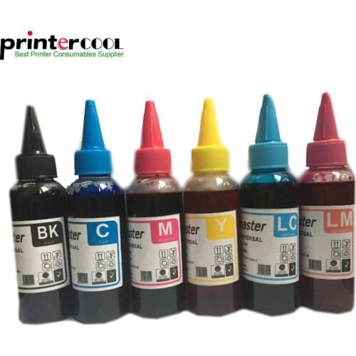 Einkshop 600ML T0481 - T0486 Refill dye Ink For Epson Stylus Photo R200 R220 R300 R320 R340 RX500 RX600 Universal Ink T0481