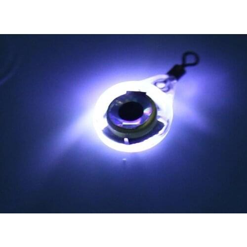 LED Fishing Lure Night Light Battery Powered Glow Underwater Attracting Fish Lamp Fishing Bait LED Fish light Underwater Eye