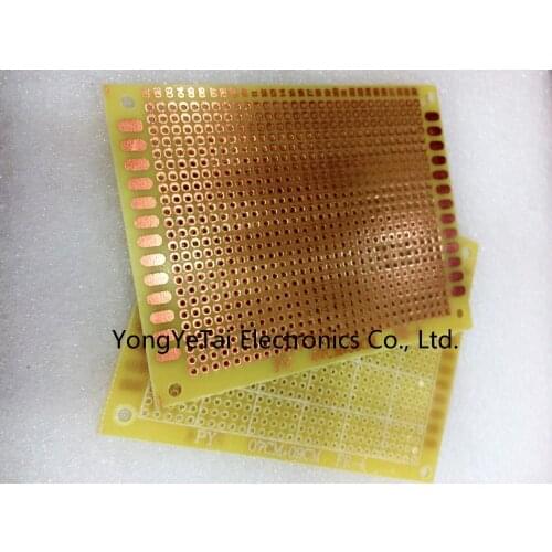 YYT PCB circuit board butter epoxy board glass fiber universal board 5*7 7*9 glass fiber board