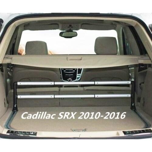 Car Rear Trunk Security Shield Cargo Cover For Cadillac SRX 2010 2011 2012 13 2014 2015 2016 (black, beige)