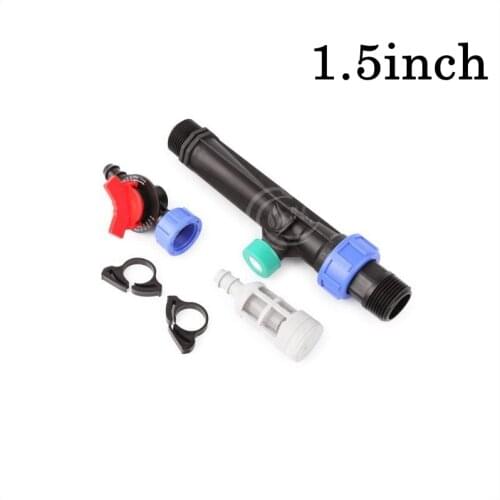 1pc 1.5inch Venturi Fertilizer Injector Micro Drip Irrigation Adapters Water Fertilizer Integration for Agricultural Irrigation