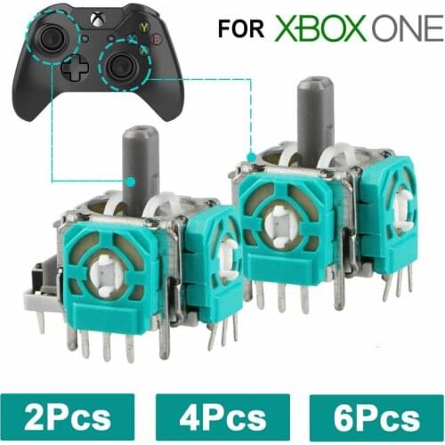 2/4x Replacement 3D Controller Joystick Axis Analog Sensor Module For Xbox One Game Controller Joystick Accessories