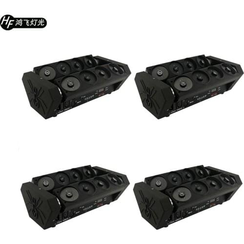4 pcs / RGB full color laser light spider laser light dmx stage dj light thick line laser