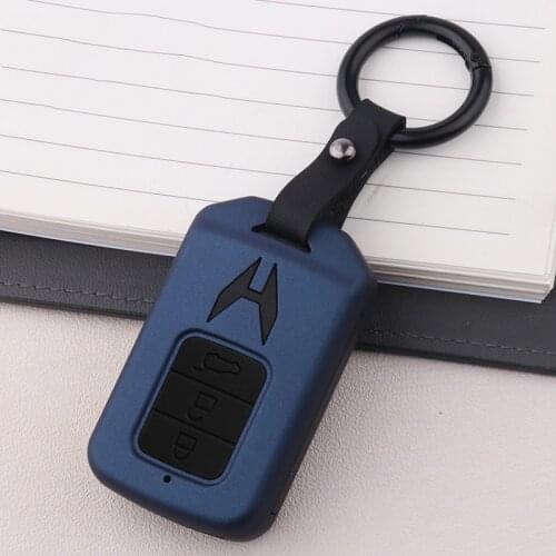 New ABS Carbon Fiber Silica Gel Car Key Case For Honda Accord Civic 10th Gen JADE VEZEL CRIDER CRV Keychain Interior Accessories