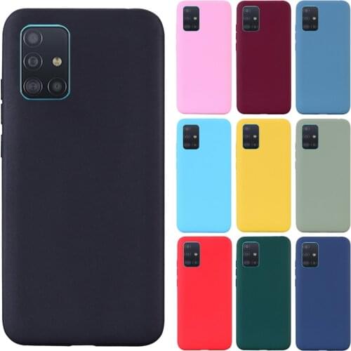 For Samsung Galaxy A51 Case Silicone Transparent Back Cover Phone Case For Samsung A51 A515F A 51 4G Soft Tpu Case Coque Fundas