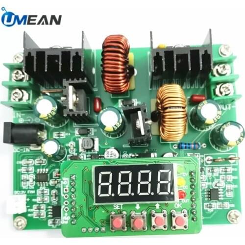 D3806 CNC Digital Adjustable DC Step up down Voltage Converter Regulated CC 38V 6A Power Supply Charger Module Current Meter