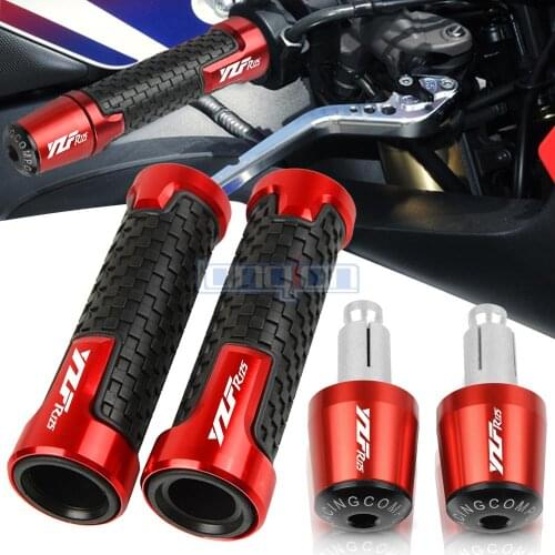 FOR YAMAHA YZFR125 YZF R125 YZF-R125 All Years 2021 Motorcycle Accessorie 7/8" 22MM Handlebar Hand Grips Handle Bar End Cap Plug