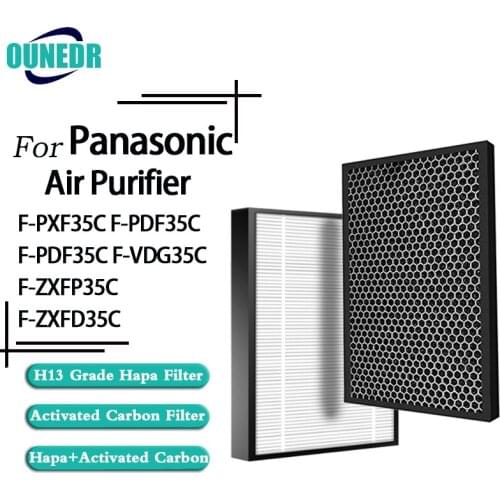 HEPA filter F-ZXFP35C carbon filter F-ZXFD35C for Panasonic F-PXF35C F-PDF35C F-PDF35C F-VDG35C air purifier