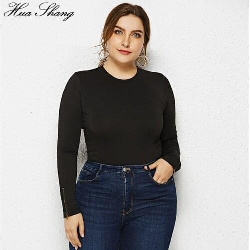 Autumn Winter Long Sleeve Bodysuits Plus Size 5XL 6XL Solid Romper Tops One Piece Skinny Bodycon Women Jumpsuit Rompers