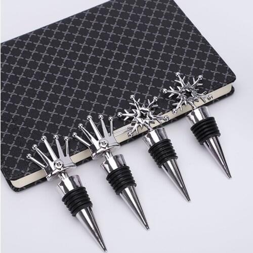 2/4PCS Stainless Steel Wine Stopper Leak Wine Bottle Fresh Keeping Sealer Beer Beverage Champagne Closures For Bar Accessories