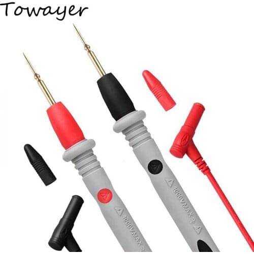 110cm Universal Multimeter Probe Test Leads For Digital Multimeter Feelers Meter Multi Wire Cable Pen Tester Tip Needle Feeler