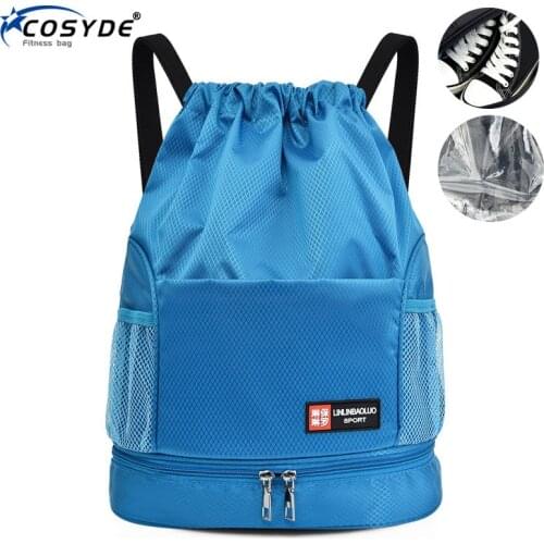 Bag Summer Waterproof Gym Bag Sports Bag Travel Drawstring Bag Outdoor Bag Backpack For Training Swimming Fitness Bags Softback