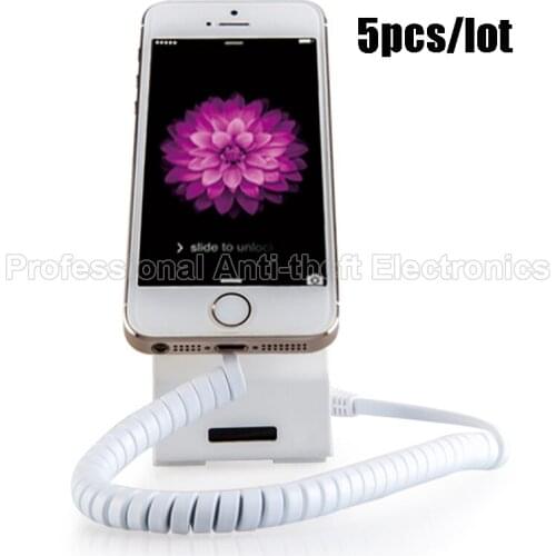 Mobile cellphone security display holder anti-theft display stand L type 5pcs