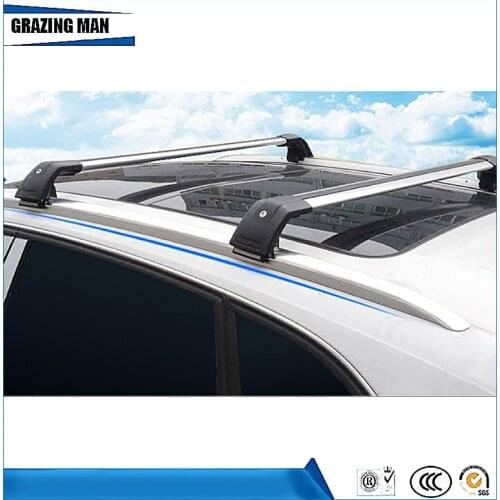 Car Accessories High quality 2 PCS Aluminium alloy roof rack rail cross bar fit for KUGA Luggage Carrier