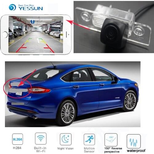 YESSUN New Ariival car HD Parking Reverse wireless Camera for Ford Fusion For Mondeo 2013~2018 Waterproof HD Video