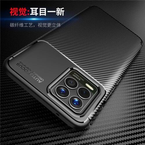 For OPPO Realme 7 Pro Case Rubber Silicone Carbon Fundas Protective TPU Soft Shell Case For Realme 7 Pro Cover For Realme 7 Pro