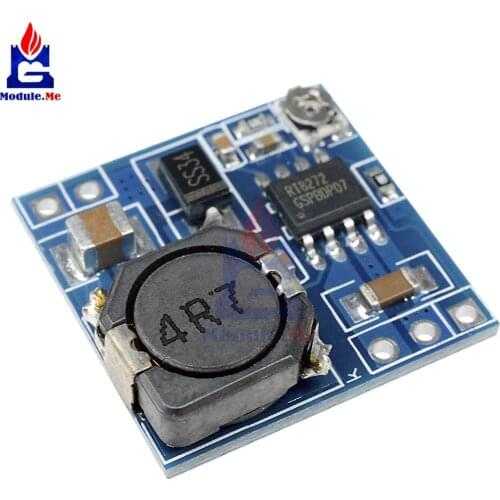 DC-DC Buck Converter Board Mini 4.75 -24V to 0.92 -15V Step Down Power Supply Module Adjustable Transformer for Aeromodelling