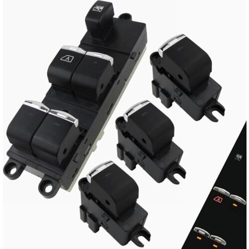 Electric Control Power Master Window Switch 25401-EB30B 25401-JD00A 25401-4X00D for Nissan Navara Qashqai Pathfinder