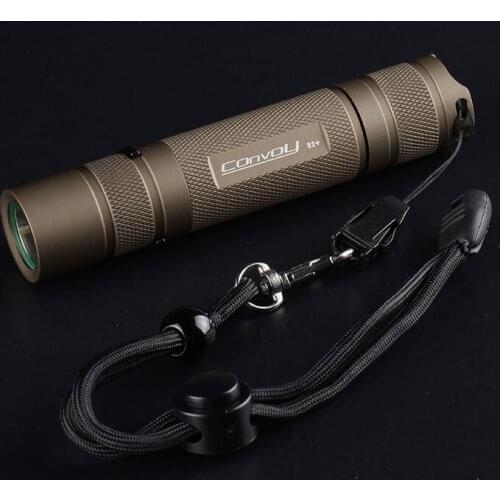 Desert tan S2+ flashlight, with XPL HI led inside and ar-coated glass,biscotti firmware,18650 flashlight ,torch