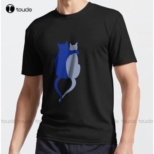 New KatS In Love Active All I Need To Know About Life I Learned From My Cat T-Shirt Cotton Tee Shirt S-5Xl