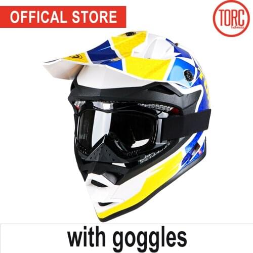 TORC brand motorcross helmet motorcycle off road helmet goggles motorbike downhill capacete cascos para moto ECE racing helmet