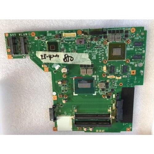 Original FOR MSI GE70 Laptop Motherboard WITH I5 CPU MS-175A MS-175A1 Test OK free shipping