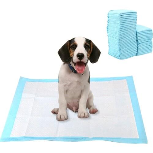 4 Size Training Pee Pads Super Absorbent Pet Diaper Dog Disposable Healthy Clean Wet Mat For Cats Dog Pet Supplies