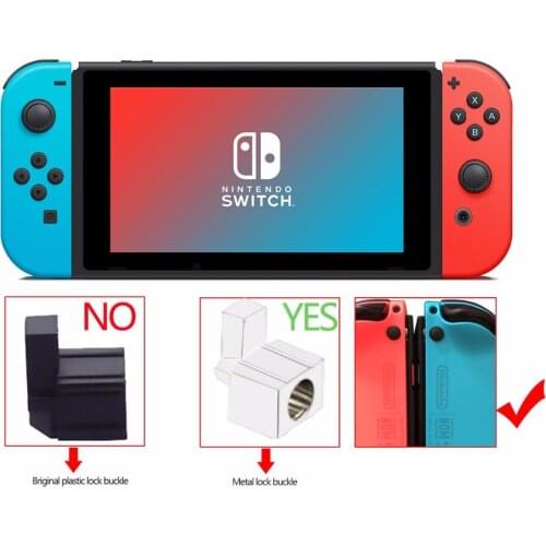 AOLION Practical Metal Lock Buckles Cross Screw Driver Manual tools for Nintendo Switch NS Joy Con with Screwdrivers and Spring