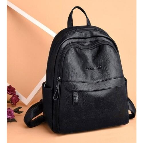 Women Fashion Simple Rivet Backpack Nylon College Wind Backpack for Teenage Girls Female School Bag Bagpack Womens Daypack
