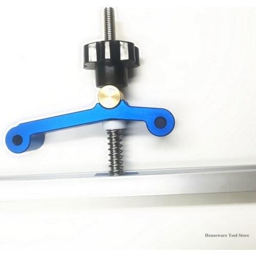 Aluminum Alloy T-Track Clamp Woodworking Pressboard T Slider Pressure Plate Positioning Block Improved T-Slot DIY Tool Accessory