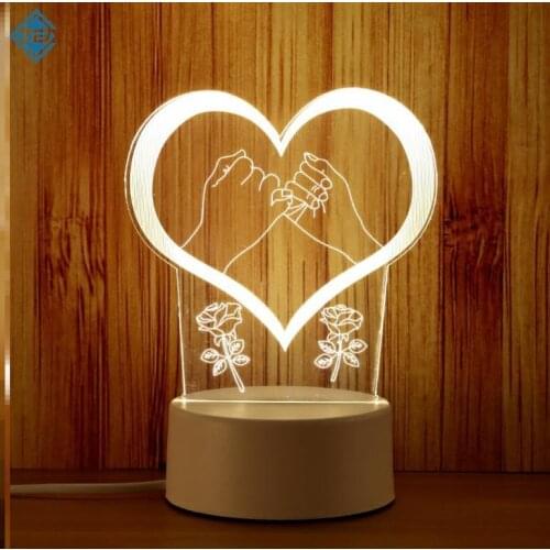 TT Bedroom Bedside Lamp Romantic Room Mood Night Light Red Table Lamp Creative Personality Nordic Warm Light