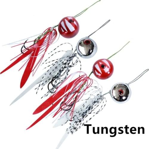 Gorgons Tungsten Metal Snapper Jig Head Anti-corrosion Durable Kabura Lure Pesca Slider Slow Jigging Saltwater Fishing Lure