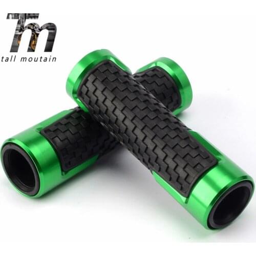 High Quality Accessories For KAWASAKI Z1000 Z900 Z650 ER6N/F Z250 ZX6R 7/8'' 22MM CNC Motorcycle handle grips racing handlebar